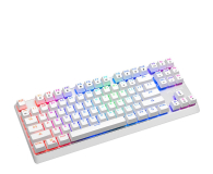MODECOM Klawiatura mechaniczna RGB VOLCANO LANPARTY (brązowy przełącznik Outemu) przewodowa biała K-MC-LANPARTY-U-RGB-BROWN-200 - 727118 - zdjęcie 2